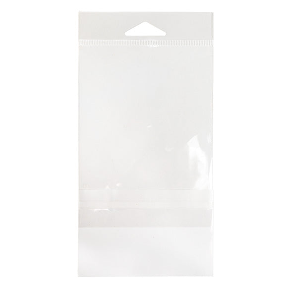 Headerbags 9,7x13,2cm met beschermende sluiting (100 stuks) [HB3X5PC]