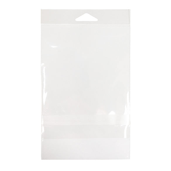 Headerbags 11,7x14,6cm met beschermende sluiting (100 stuks) [HB54PC]