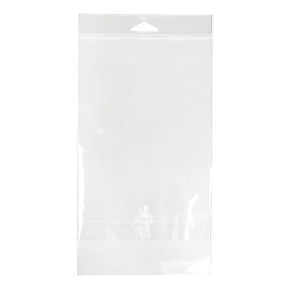Headerbags 14,4x21,7cm met beschermende sluiting (100 stuks) [HB59SPC]