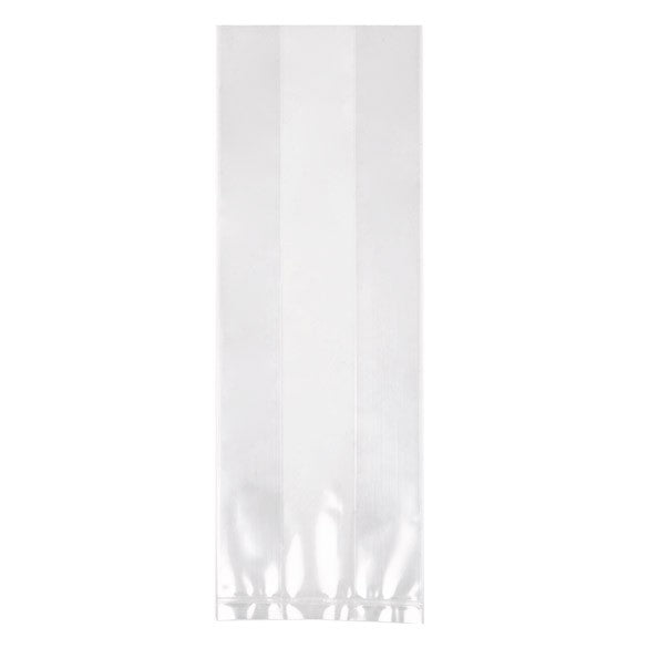 Plastiek Zakken 7,6x5,1x22,9cm met zijvouw (100 stuks) [GB11]