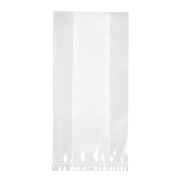 Sac à soufflet transparence cristalline 10,2x5,1x20,3 cm (100 pièces) [GB4]