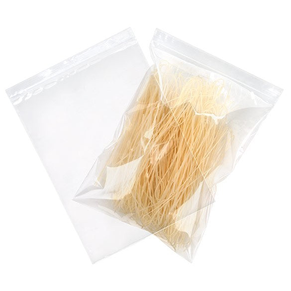 Gripzakken met Ophanggat 23x30,5cm Kristalhelder PP 75 Micron (100 stuks) [Z3R912]