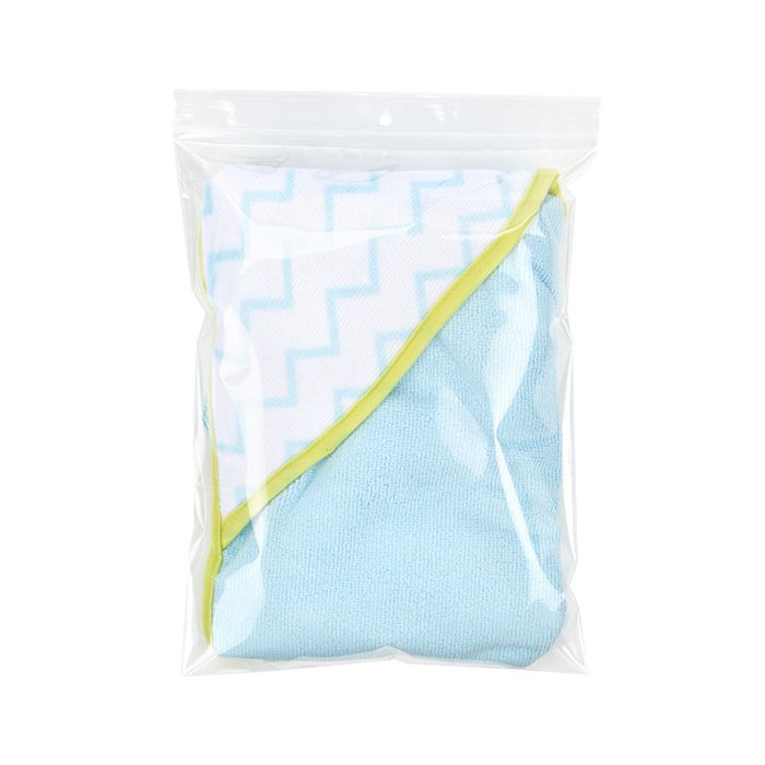 Grip Seal Bags with Hang and Vent-hole 23x30.5cm Crystal Clear PP 100 micron