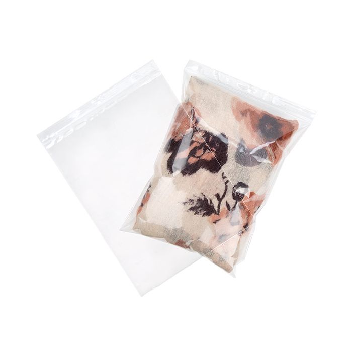 Sachet zip à transparence cristalline avec trou de suspension 22,9x30,5cm (100 pièces) [ZR912]