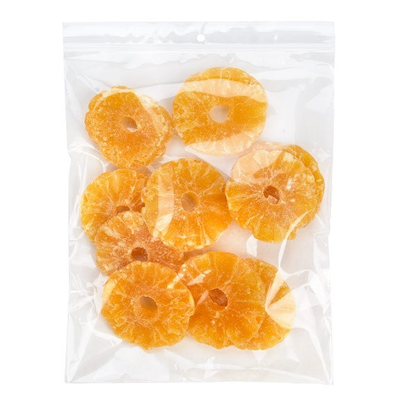 Sachet zip à transparence cristalline 75 microns avec trou pour suspension 20,3x25,4cm (100 pièces) [Z3R810]