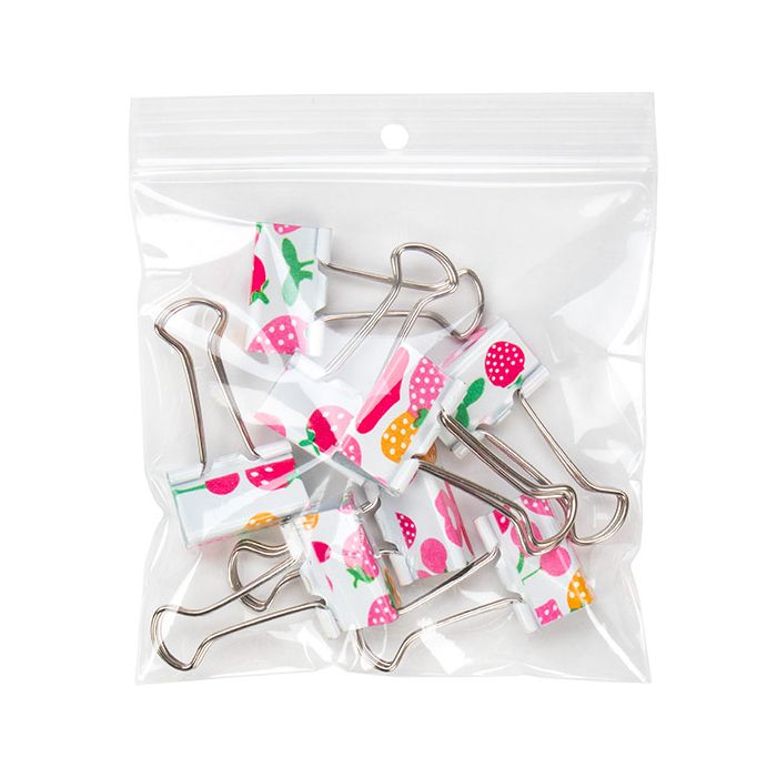 Grip Seal Bags with Hang hole 10x10cm Crystal Clear PP 50 micron