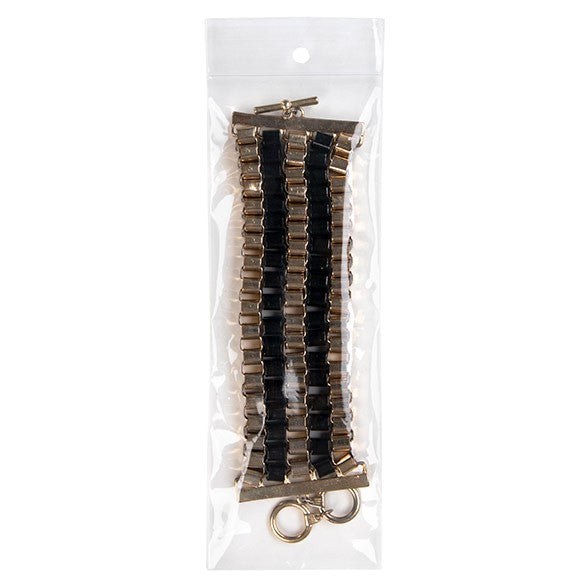 Sachet zip à transparence cristalline avec trou de suspension 6,4x17,8cm (100 pièces) [ZR2H7]