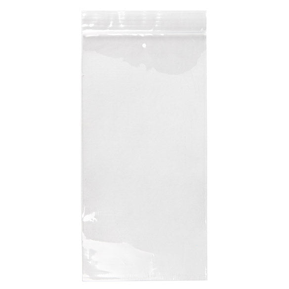 Gripzakken met luchtgat 10x20,5cm Kristalhelder pp 50 micron (100 stuks) [ZC48V]