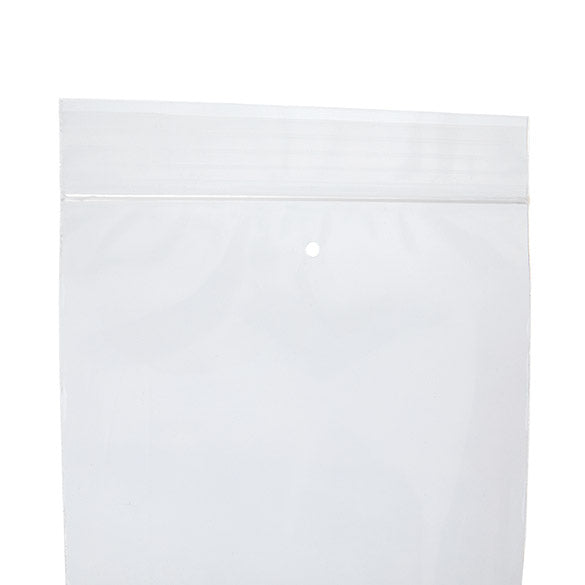 Gripzakken met luchtgat 10x20,5cm Kristalhelder pp 50 micron (100 stuks) [ZC48V]