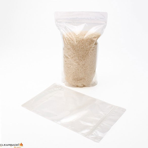 Stazakken Transparant 17x9x28,5cm | 340 gram (100 stuks) [ZBG4]