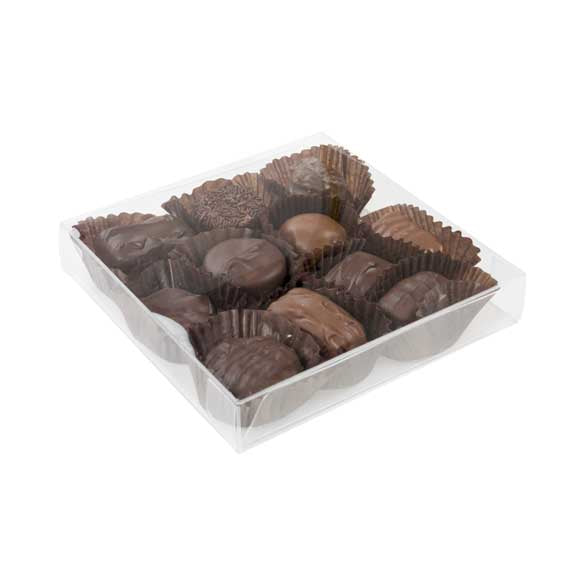 Doos voor Chocola met Interieur 14.3x2.5x14.1cm (100 Stuks) [CNDY48]