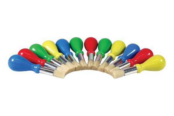 Brosse pour enfants Handygrip Assort 100mm dans le sac (4 pc.) [COL-KWHANDY]