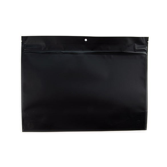 Kinderveilige zakken Mat Zwart 30,5x10,2x22,9cm (100 Stuks) [CRP129MB]