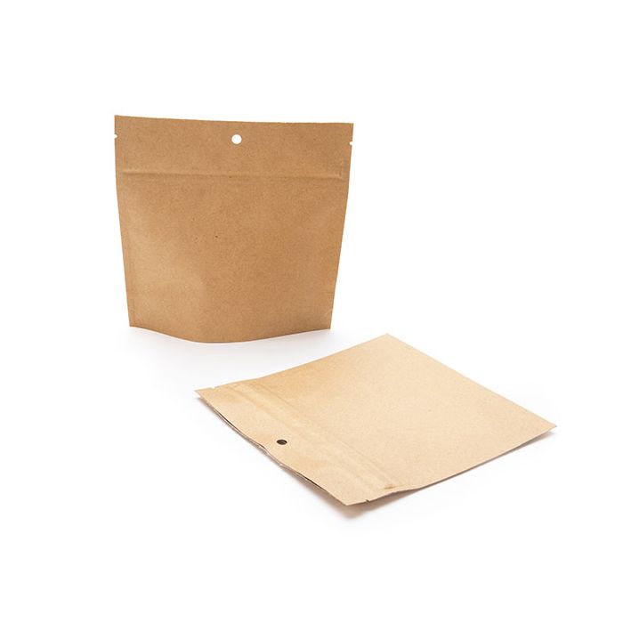 Kinderveilige zakken Kraft 15,2x6,4x15,2cm (100 Stuks) [CRP66K]