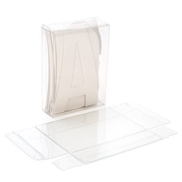 Plastiek Doosjes 7x2,5x9,5cm Kristalhelder (25 stuks) [FB93]