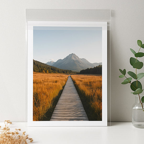 Plastiek Zakken 26,5x33,7cm Transparant en Hersluitbaar (100 stuks) [B10X13PC]
