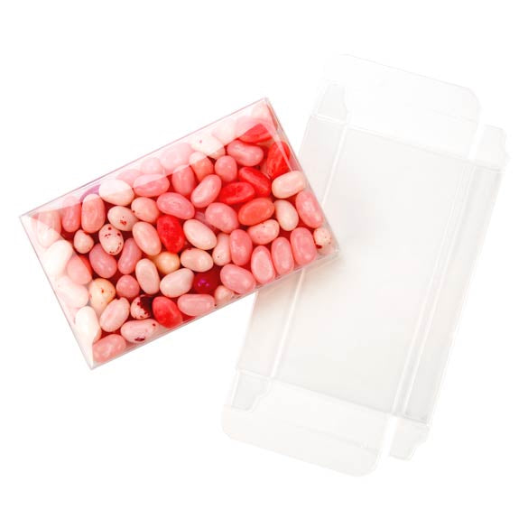 Plastiek Doosjes 6,7x1,6x11cm Kristalhelder (25 stuks) [FB249]