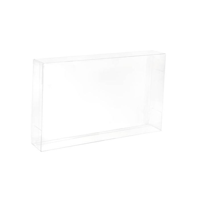 Boites cadeau plastique à transparence cristalline 19.1x 5.1x32.2cm (25 pièces) [FPB260]