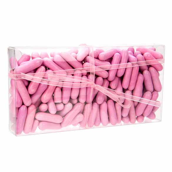 Ballotins transparents pour 8 chocolats 7x2.1x13.8cm (25 pièces) [FPB314]