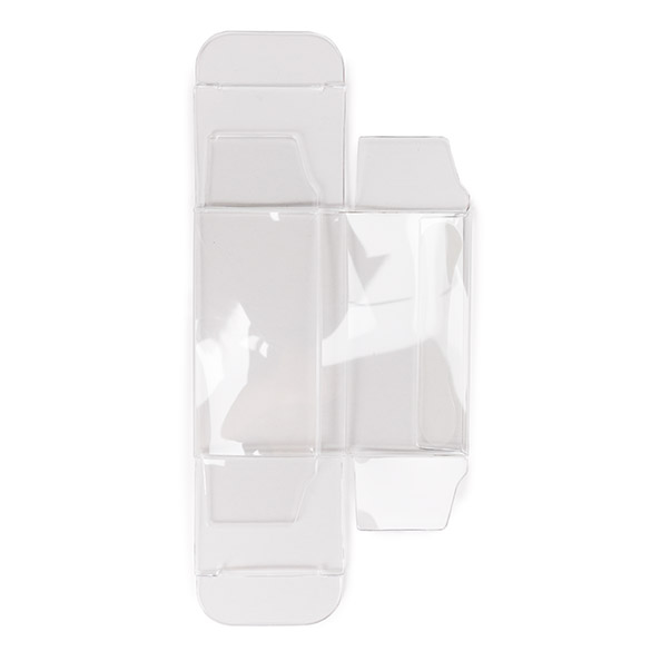 Boîtes cadeau plastique à transparence cristalline 3,5x2,9x5,7 cm (25 pcs) [FPB330]