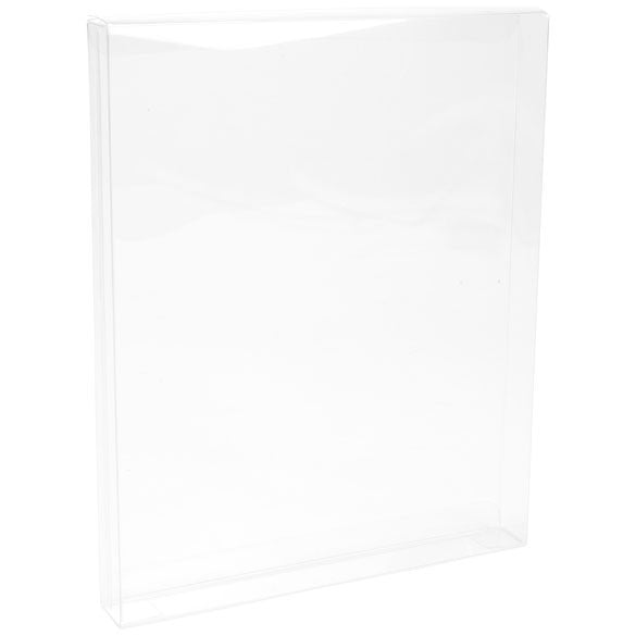 Plastiek Doosjes 20,6x2,5x25,7cm Kristalhelder (25 stuks) [FPB169]