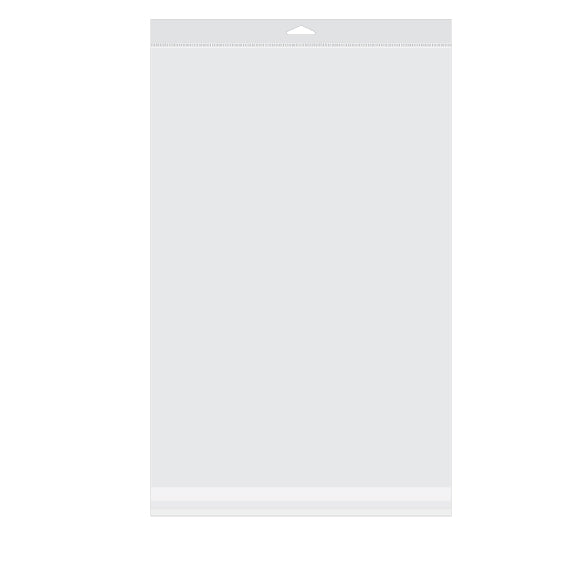 Headerbags 31,6x46,4cm Hersluitbaar en Kristalhelder (100 stuks) [HB1218]