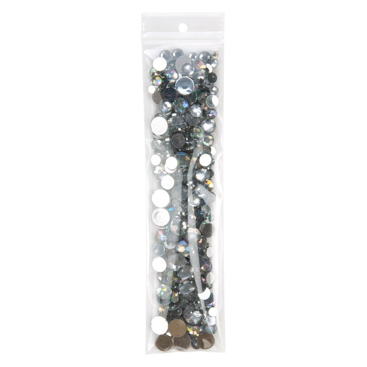 Sachet zip à transparence cristalline 75 microns avec trou pour suspension 5,1x20,3cm (100 pièces) [Z3R28]