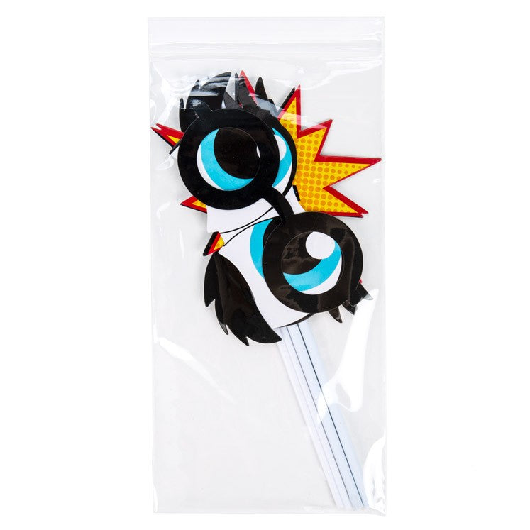 Sachet zip à transparence cristalline 12,7x25,4cm (100 pièces) [ZC510]