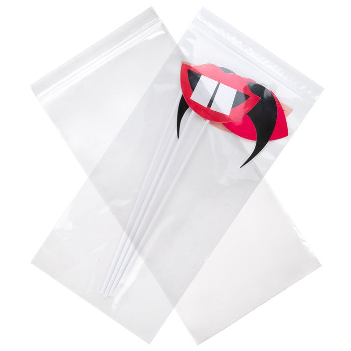 Sachet zip à transparence cristalline 15,2x30,5cm (100 pièces) [ZC612]
