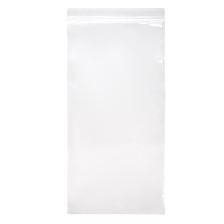 Sachet zip à transparence cristalline 15,2x30,5cm (100 pièces) [ZC612]
