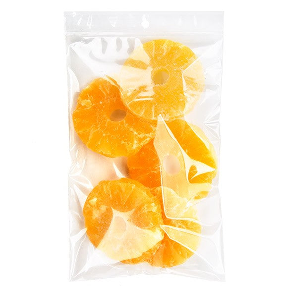 Sachet zip à transparence cristalline avec trou de suspension 12,7x20,3cm (100 pièces) [ZR58]