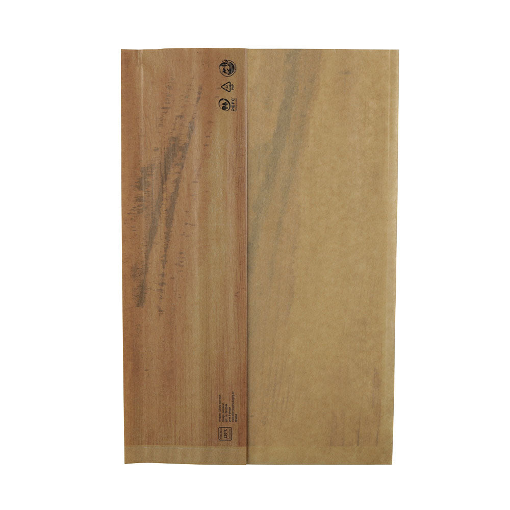 Burrito bag 19,5x30 cm, Kraft look (500 stuks) [GB-DFC00506]