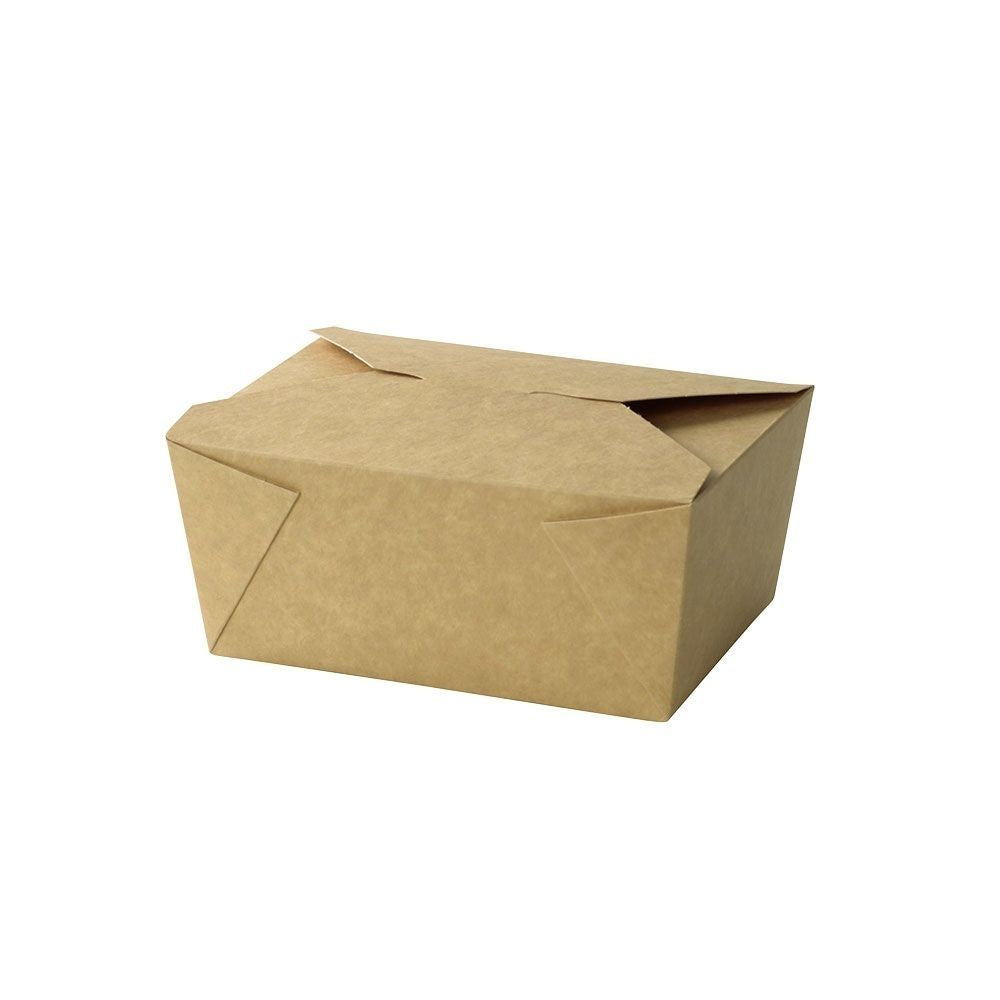 Take-Away Cardboard Boxes brown 1200 ml (300 pieces)