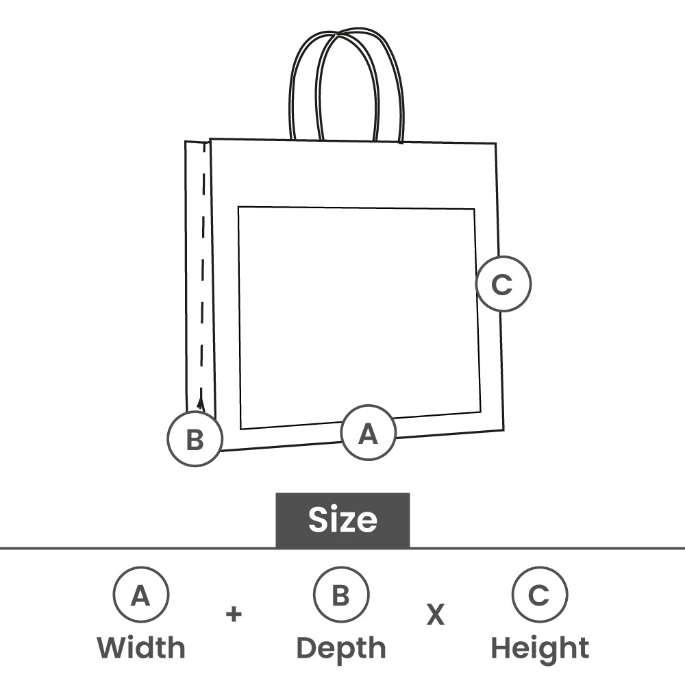 Sacs cadeaux avec fenêtre et étiquette 18+8x19cm noir (100 pièces) [FP-DPT101]