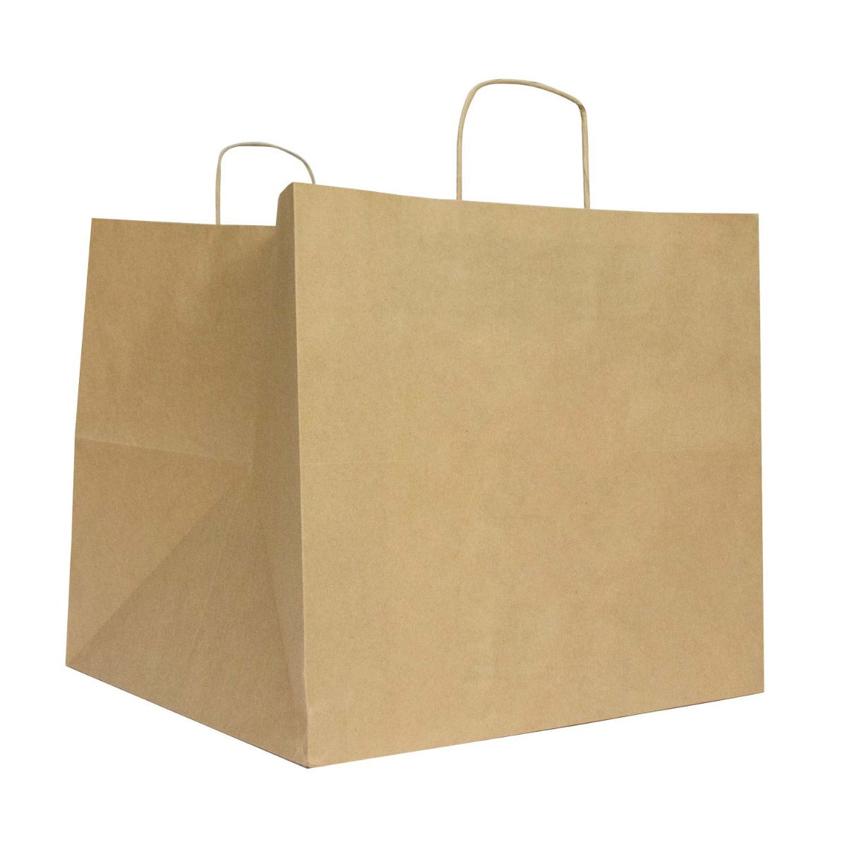Pizza carrier bags 33+33x33cm Brown (100 pcs)