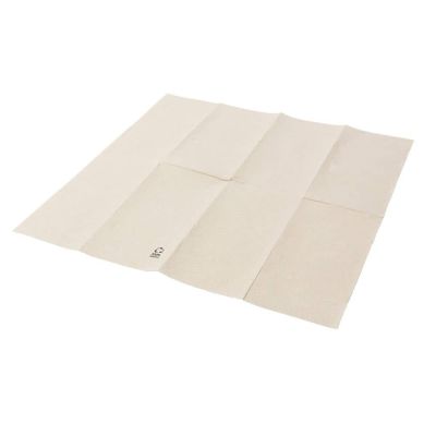 Papieren servetten Bruin 40 x 40 cm, 2 laags, 1/8 vouw (1.200 stuks) [GB-DSE02824]