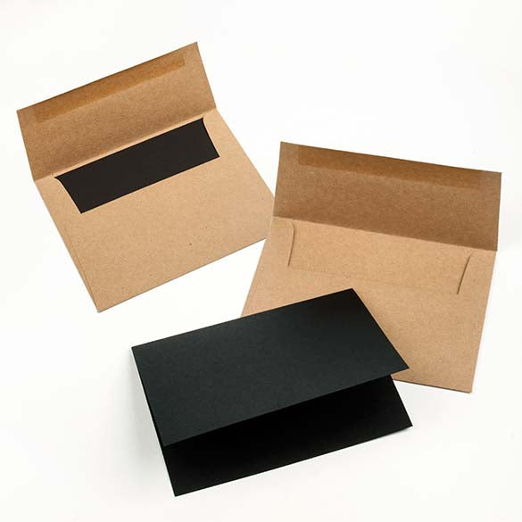 Enveloppen bruin 14,6x11,1cm (50 stuks) [EB20]