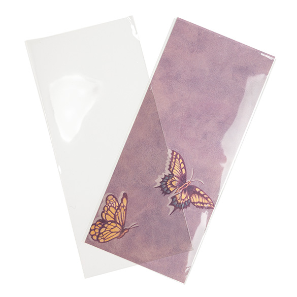 Sachet Écologique haute qualité scellable sans rabat 11x24.3cm (100 pièces) [GC49NF]