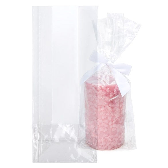 Blokbodemzakken milieuvriendelijk ECO 12,7x7,6x30,5cm Premium met zijvouw (100 stuks) [CFBG1]