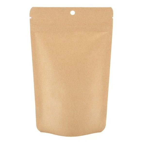 Doypack Compostable Kraft 13x7,9x20,6cm | 113g (100 pièces) [ZBGEK3]