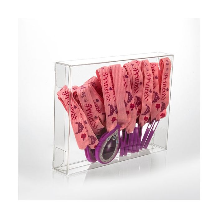 Plastiek Doosjes 11,4x2,5x14,9cm Kristalhelder (25 stuks) [FB17]