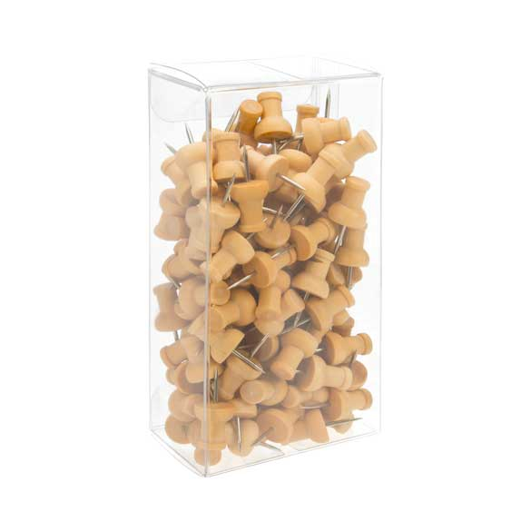 Boite pour truffes à transparence cristalline 5.4x3.5x10.8cm (25 Pièces) [FB195]