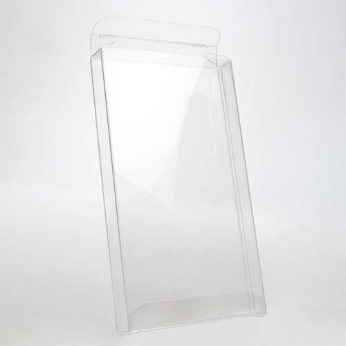 Boites cadeau plastique à transparence cristalline 9.2x1.6x16.7cm (25 Pièces) [FB241]
