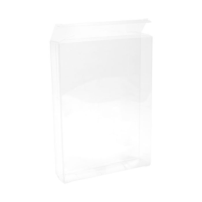 Boites cadeau plastique à transparence cristalline 13.7x3.2x18.7cm (25 Pièces) [FB28]