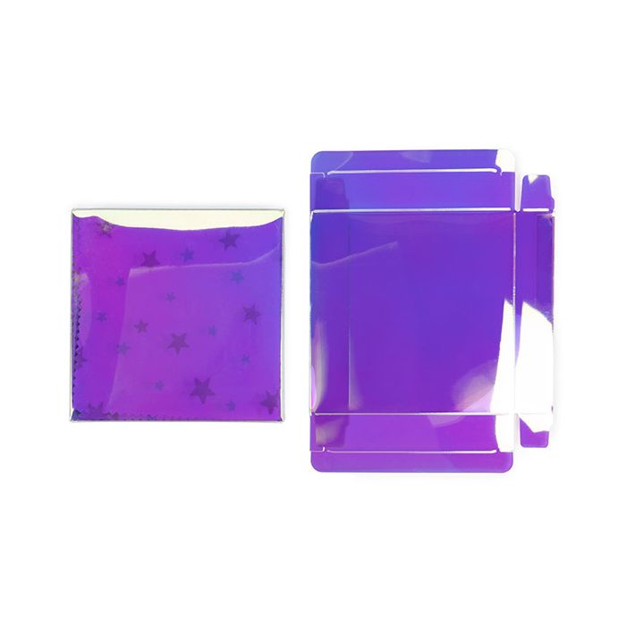 Plastiek Doosjes 13x2,5x12,9 cm Iridescent (25 stuks) [FB47I]