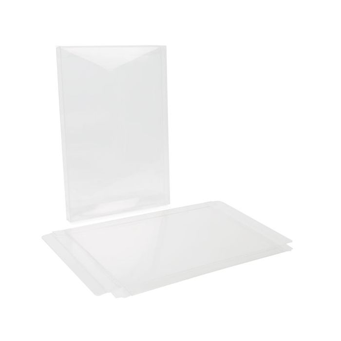 Plastiek Doosjes 14,3x1,6x20,8cm Kristalhelder (25 stuks) [FB7]