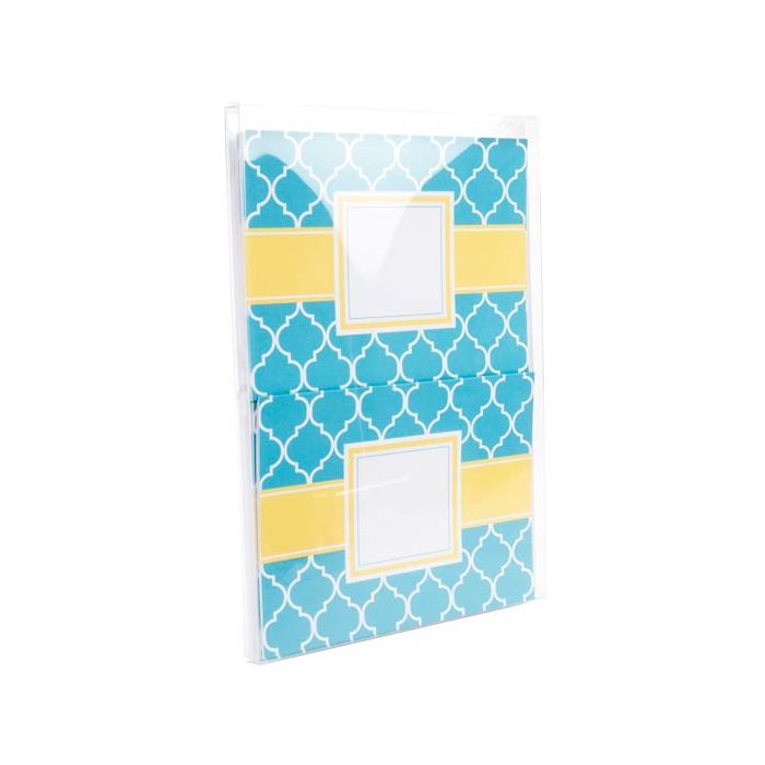 Plastiek Doosjes 14,9x1,3x22,7cm Kristalhelder (25 stuks) [FB71]