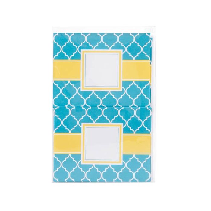 Boites cadeau plastique à transparence cristalline 14.9x1.3x22.7cm (25 Pièces) [FB71]