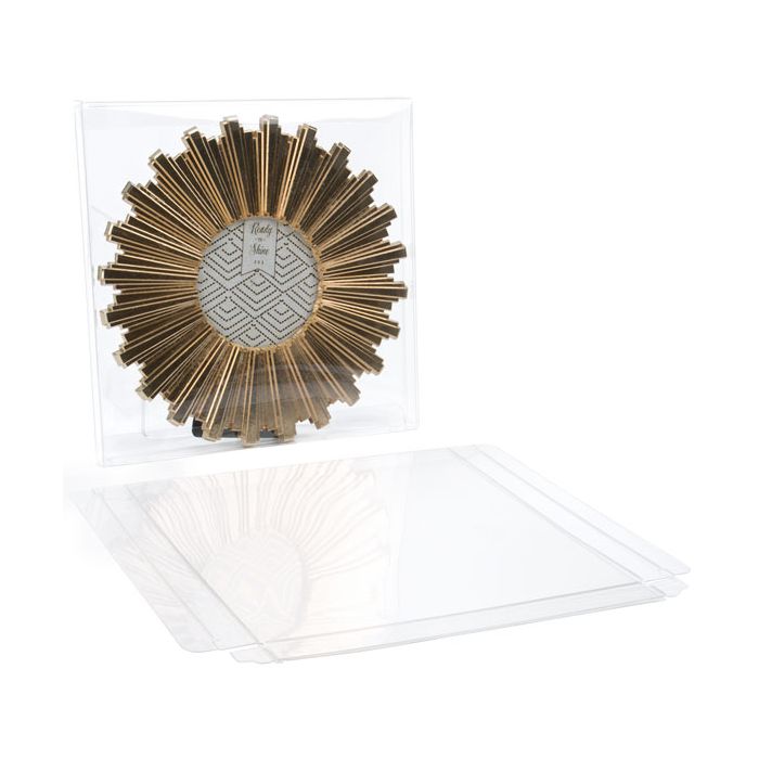 Plastiek Doosjes 16,8x1,6x16,7cm Kristalhelder (25 stuks) [FB82]