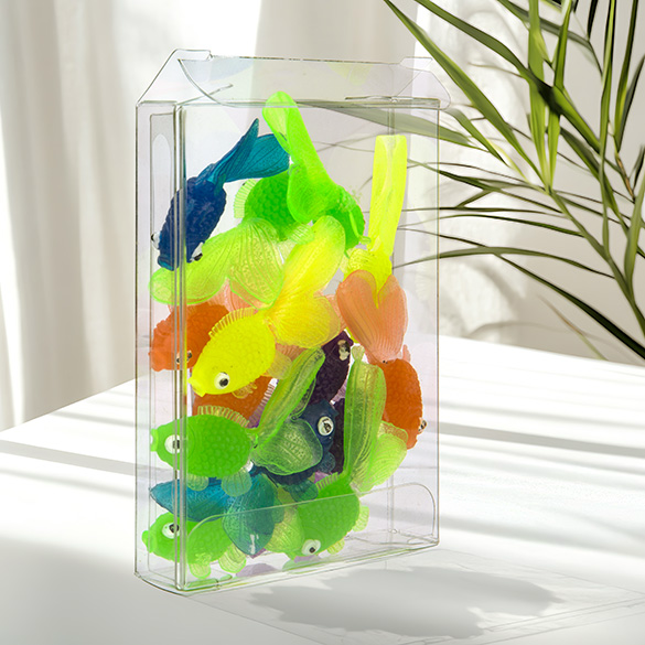 Plastiek Doosjes 7x1,6x9,5cm Kristalhelder (25 stuks) [FB92]